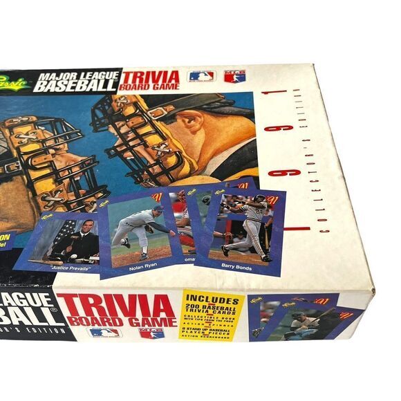 VINTAGE CLASSIC MAJOR LEAGUE BASEBALL 1991 COLLECTOR'S EDITION TRIVIA BOARD GAME - Picture 10 of 16